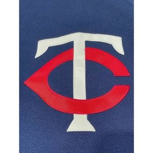 Minnesota Twins‎ Majestic 1/4 Zip Half Sleeve Size XL EUC
